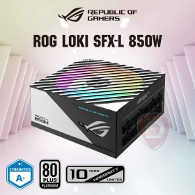華碩 ROG LOKI 850W 雙8/白金/ATX3.0(PCIe 5.0)/ARGB風扇/10年保【SFX-L規格】
