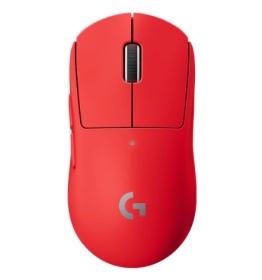羅技 G Pro X Superlight 無線電競滑鼠（紅色）/無線/25600Dpi/超輕量63g