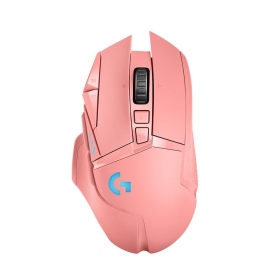 羅技 G502 Lightspeed 無線電競滑鼠(粉色)/無線/16000dpi/砝碼/Rgb/飛輪滾輪
