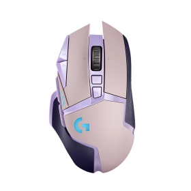 羅技 G502 Lightspeed 無線電競滑鼠(紫色)/無線/16000dpi/砝碼/Rgb/飛輪滾輪