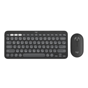 羅技 Pebble 2 Combo 無線藍牙鍵鼠組（石墨灰）（K380S鍵盤+M350S滑鼠）