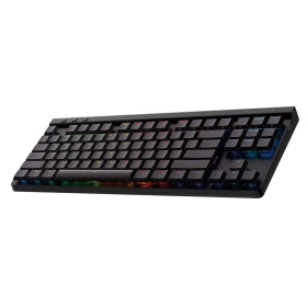 羅技 G515 Tkl 三模輕薄無線機械式鍵盤（黑）/有線-無線-藍芽/中文