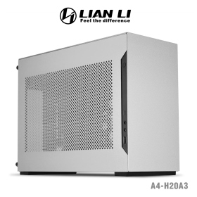 聯力 A4-H2O 銀 /PCIe 3.0/顯卡長32.2/CPU高5.5/鋁合金/ITX【SFX】