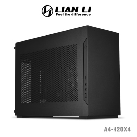 聯力 A4-H2O 黑 /PCIe 4.0/顯卡長32.2/CPU高5.5/鋁合金/ITX【SFX】