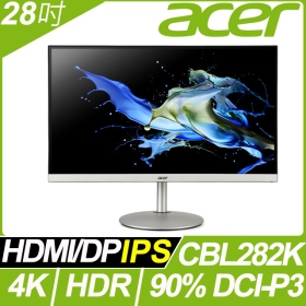 ACER CBL282K(2H1P/4ms/IPS/含喇叭/FreeSync/HDR10)