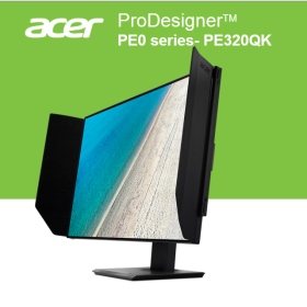ACER PE320QK(2H1P1C/4ms/IPS/含喇叭/HDR)專業10bit廣色域