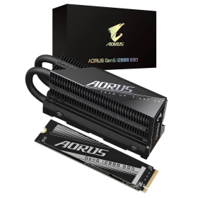 技嘉 AORUS Gen5 12000 SSD 1TB 頂級效能PCIe 5.0 讀:11700/寫:9500/TLC【五年保】