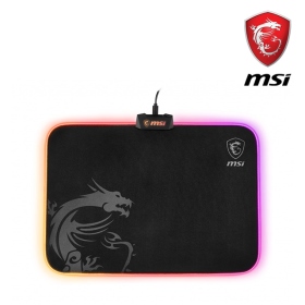 MSI 微星 AGILITY GD60 RGB 電競滑鼠墊/386mm(L) x 290mm(W) x 10.2mm(H 含控制盒尺寸)