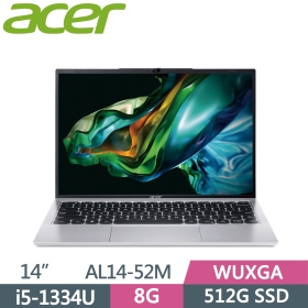 Acer AL14-52M-54QL〈銀〉i5-1334U/8G/512G/14吋