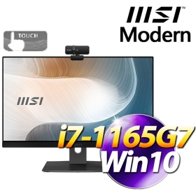 微星 Modern AM241TP 11M【815TW】23.8吋/I7-1165G7/16G/1TB SSD