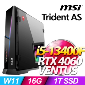 MSI Trident AS 13NUC5【612TW】i5-13400F / 16G / 1TB / WIN11 / RTX 4060