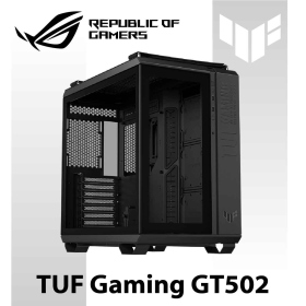 華碩 TUF Gaming GT502 顯卡長40/CPU高16.3/分倉設計/顯卡支架/玻璃透側/ATX