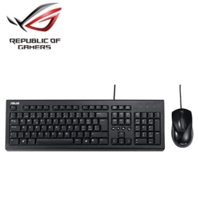 ASUS 華碩U2000有線鍵盤滑鼠組
