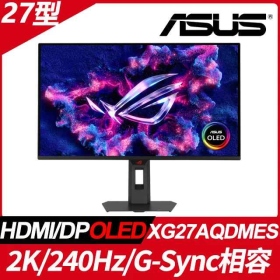 ASUS ROG Strix XG27AQDMES〈2H1P/OLED/240Hz/HDR10/HDMI2.1〉