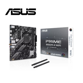 華碩 PRIME B550M-K WIFI M-ATX/LAN 1GWi-Fi 6/註四年/2DIMM/42