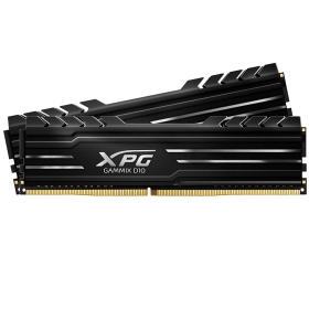 威剛 32GB(雙通16GB*2)DDR4-3600/CL18 XPG D10(AX4U3600316G18I-DB10)黑