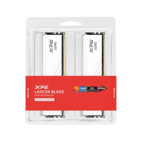 威剛 32G(雙通16G*2)D5-6000/CL48 LancerBlade白(AX5U6000C4816G