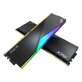威剛 32GB(雙通16GB*2) DDR5 7200 XPG Lancer RGB超頻/CL34 黑 (AX5U7200C3416G-DCLARBK)