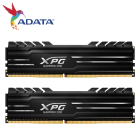 威剛 16GB(雙通8G*2)DDR4-3200/CL16 XPG D10 (AX4U320038G16A-DB10)黑