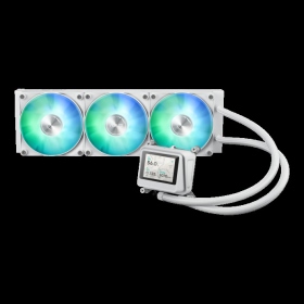 華碩 AYW GAMING LC 360 ARGB LCD(白) 水冷/2.4吋液晶/厚:5.6cm/6年【XHZ】