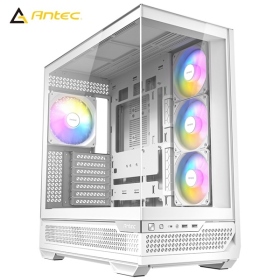 Antec C7 ARGB 白 顯卡長45/CPU高18/全景玻璃透側/支援背插/ATX