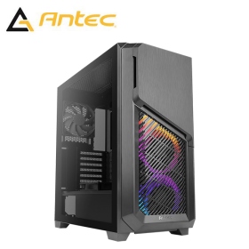 Antec DP502 FLUX 黑 顯卡長40/CPU高17.5/創新風流架構/支援5.25"/玻璃透側/ATX