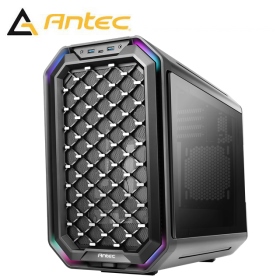 Antec DarkCube 顯卡長33/CPU高17.5/雙面板/抽拉式架構/玻璃透側