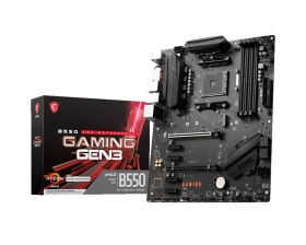 微星 B550 GAMING GEN3(ATX/1D1H/Realtek LAN/註四年)4+2相供電