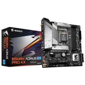 技嘉 B650M AORUS PRO AX(M-ATX/Realtek 2.5G+Wi-Fi 6E/註五年)12+2+1相電源