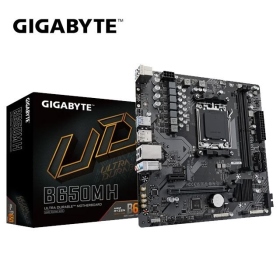 技嘉 B650M H(M-ATX/Realtek LAN/註冊四年/2DIMM)5+2+2相電源