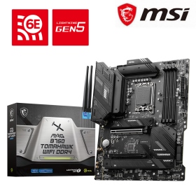 微星 MAG B760 TOMAHAWK WIFI DDR4(ATX/Realtek 2.5Gb+Wi-Fi 6E/註五年)12+1+1相