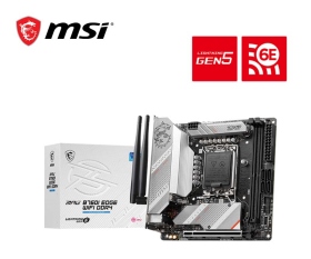 微星 B760I EDGE WIFI DDR4(Mini-ITX/Realtek 2.5Gb+Wi-Fi 6E/註五年)8+1+1相供電
