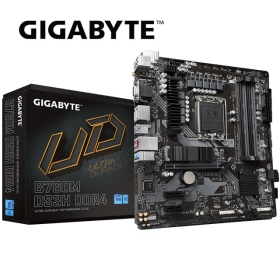 技嘉 B760M DS3H DDR4(M-ATX/Realtek 2.5Gb/註冊四年保)6+2+1相供電