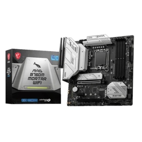 微星 B760M MORTAR MAX WIFI(M-ATX/Realtek 2.5Gb+WiFi 6E/註五年)12+1+1相