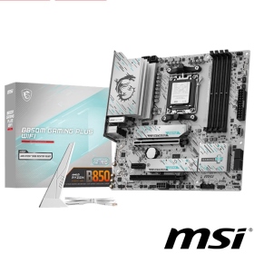 微星 B850M GAMING PLUS WIFI(M-ATX/LAN 5GWi-Fi 7/註五年)8+2+1相