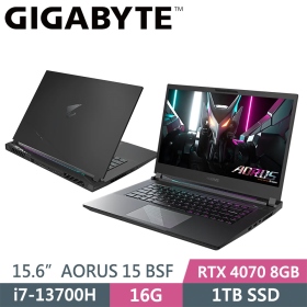 技嘉 BSF-73TW754SH(黑)(i7-13700H/RTX4070/16G/1T/17吋)