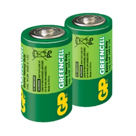 GP超霸2號綠能特級碳鋅電池2入