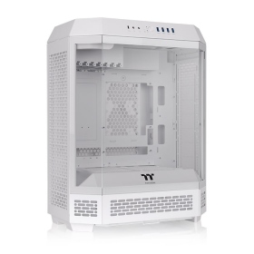 曜越 The Tower 600 白 顯卡長28(40)/CPU高21/全景直立式/三面玻璃/背插(限ATX)/ATX