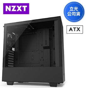 NZXT H510 全黑 顯卡長38.1/CPU高16.5/ATX(H510B-B1)