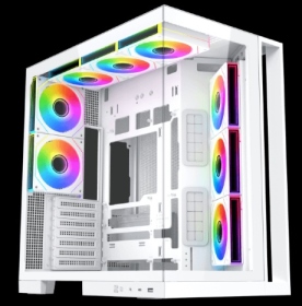 富鈞 Xigmatek AQUA 7 白 海景房機殼
