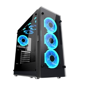 aigo Atlantis 顯卡長40/CPU高15.9/玻璃透側/ATX