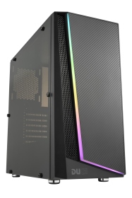 松聖 DUKE D-02 ATX/M-ATX/下置電源/黑化/U3