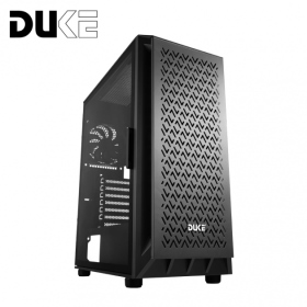 松聖 DUKE D-11 CPU高16.5/顯卡長32/側掀玻璃側板/內含12*12 黑色 FAN*1/ATX