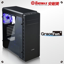 保銳 ENERMAX 電腦機殼 GraceFun 鐵甲坦克 黑 ECB3090BM-02
