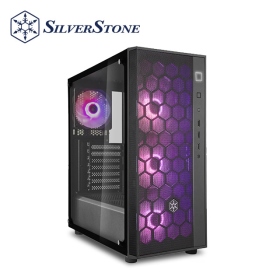 銀欣 FARA R1 Rainbow FAR1B-RB 幻彩玻璃側透中塔式機殼