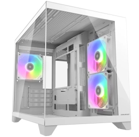 COUGAR FV150 Mini RGB 白 顯卡40/U高17/定光扇*3/分艙設計/全景