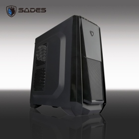 SADES 賽德斯 黑月 BlackMoon (5小) 強化裝甲傾角 電腦機殼 機箱