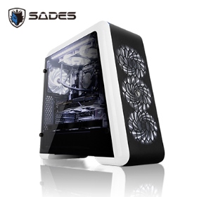 SADES賽德斯 圖坦卡門 Tutankhamun (4小) 全透側金字塔型水冷電