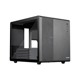 Apexgaming V300 黑 顯卡長34/CPU高16/玻璃透側/分艙設計/M-ATX