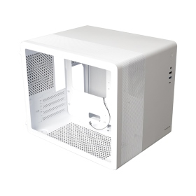 Apexgaming V300 白 顯卡長34/CPU高16/玻璃透側/分艙設計/M-ATX